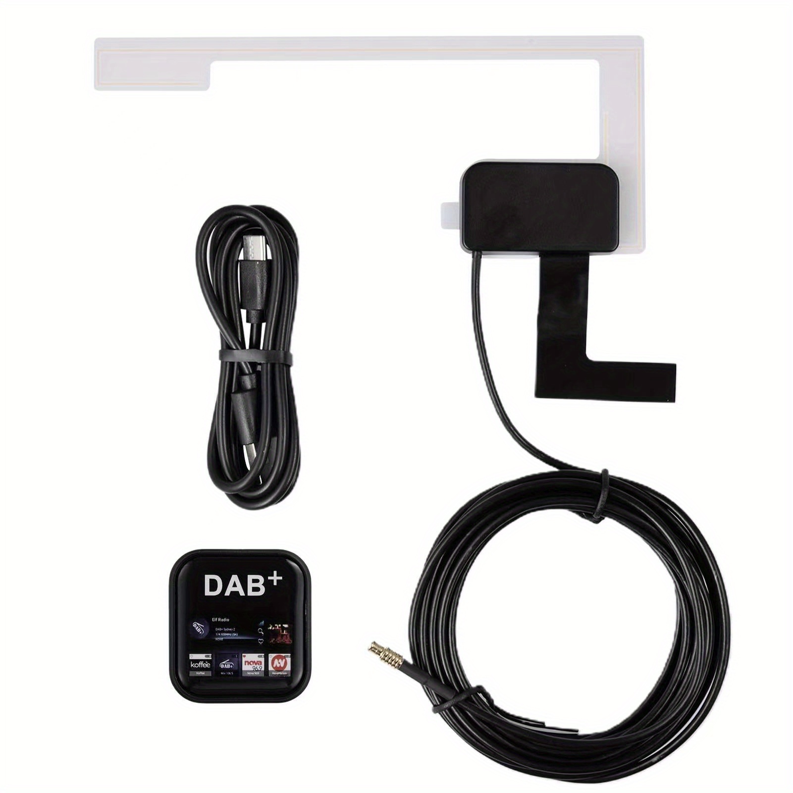 Dab+fm+antenne Stéréo Voiture Câble Adaptateur Répartiteur - Temu Canada