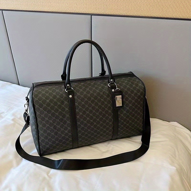 Men's Travel Duffle Bag, Large Capacity Portable Handbag Overnight Bag For  Men Women, Luggage Bag Waterproof Casual Men's Foldable Travel Bag - Temu  Bahrain