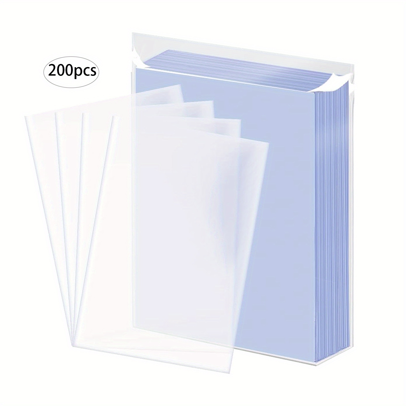 TEMU 200pcs Sleeves, Suitable For Traditional Collectible Card Games, Soft And Protection Sleeves, As , Chrismas Gift