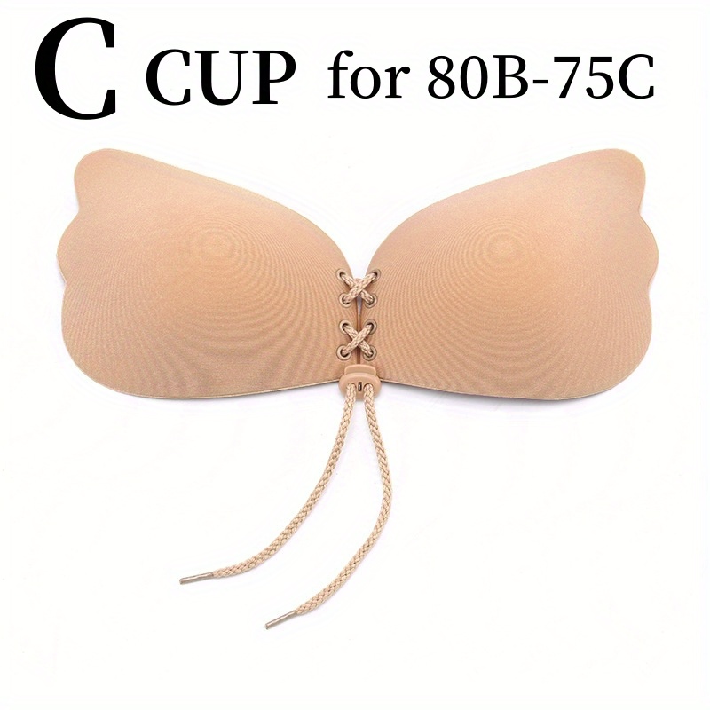 C cup Stick on sticky bra, Women's Fashion, New Undergarments