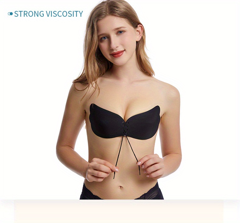 Women's Sexy Strapless Push-up Sticky Bra