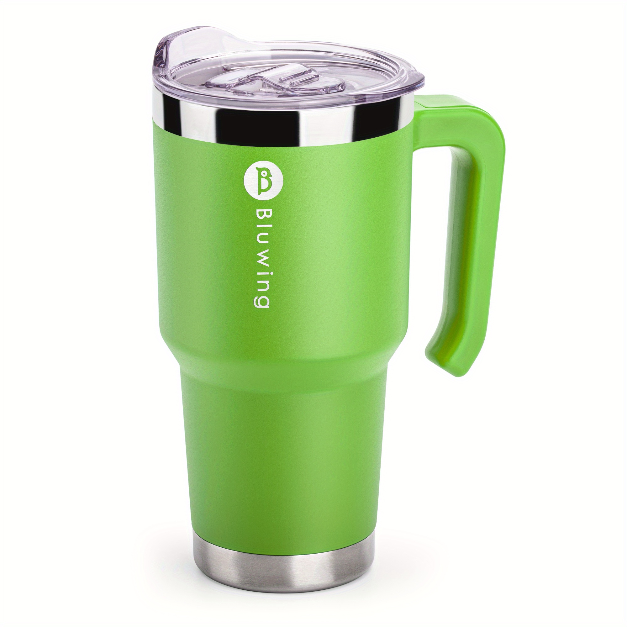 30z Stainless Steel Coffee Mug With Handle, Double Wall Vacuum