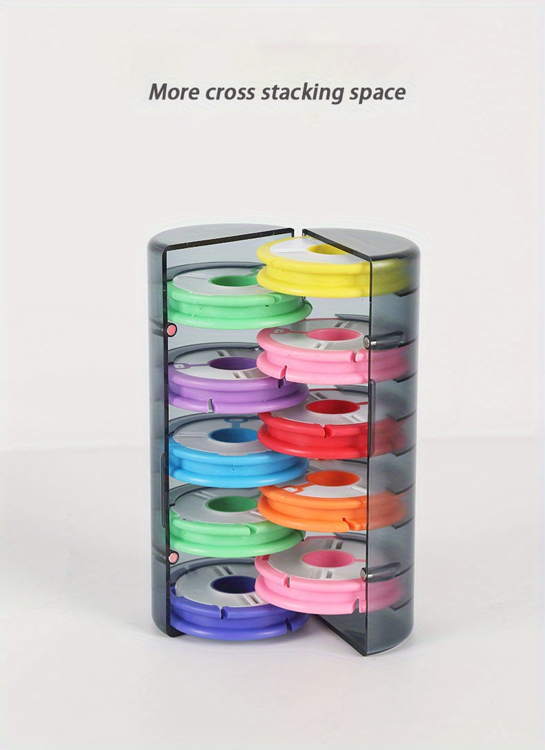 Fishing Line Spool Case Holder Fly Fishing Spools Organizer Storage  Accessories For Fishing Snell Leader Rig Random Colors1pcsrandom Color