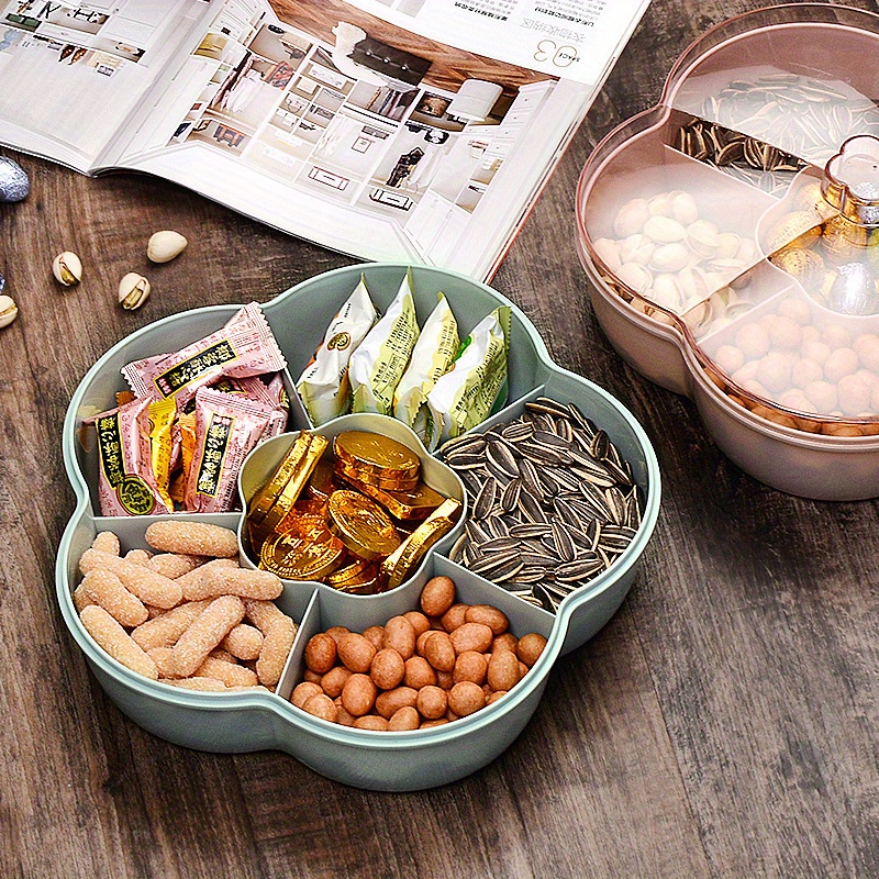 Tier Colorful Flower Shape Candy Storage Box Fruit Nuts Tray Bowl Snacks  Organizer Box For Food Container Best Potato Storage Bin 210309 From Luo09,  $12.14