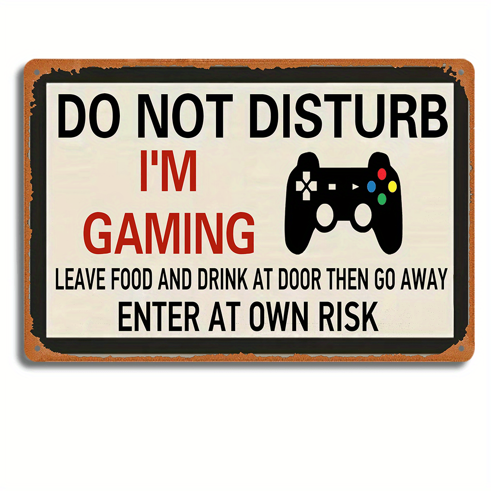 Inspirational Quotes Signs For Gamers - Purple Fonts Acrylic Posters With  Wooden Stand - Perfect Birthday Gifts For Game Lovers - Home Room Desktop  Decor - Temu