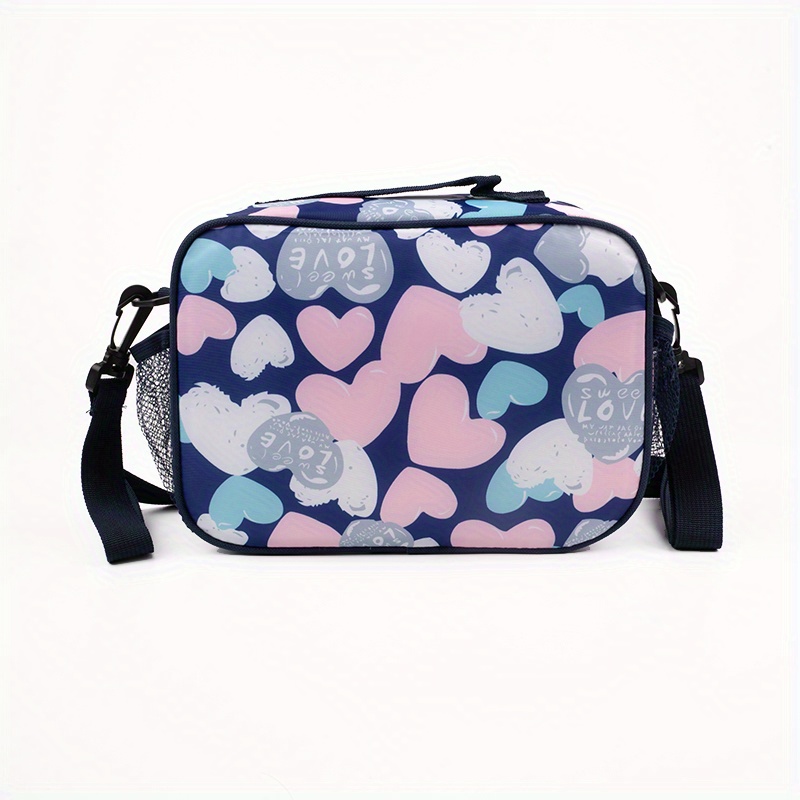 Tpu Material Slant Cross Shoulder Bento Bag Ice Pack - Temu