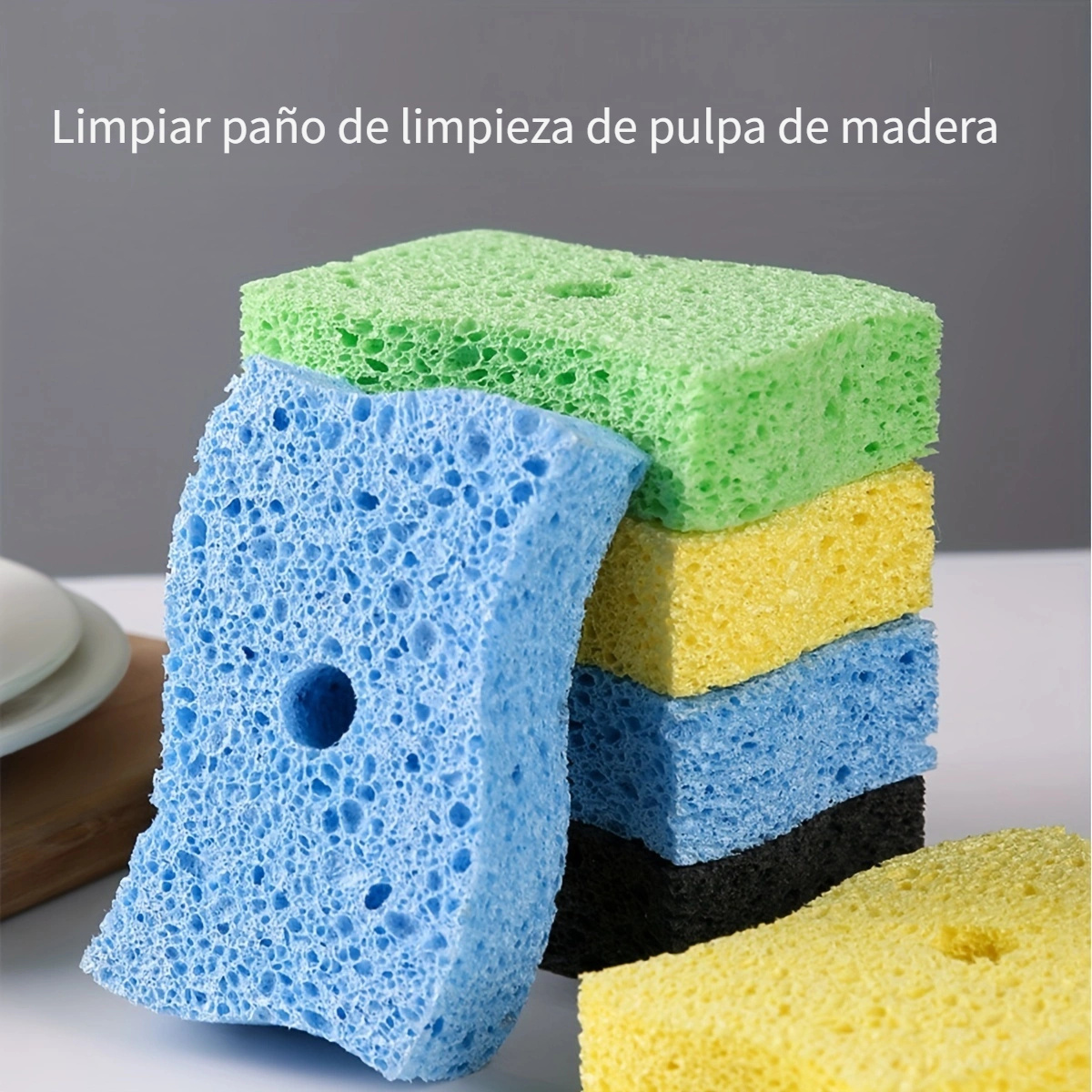 Esponja Para Lavar Platos De 5/10/20 Piezas, Bloque De Esponja De