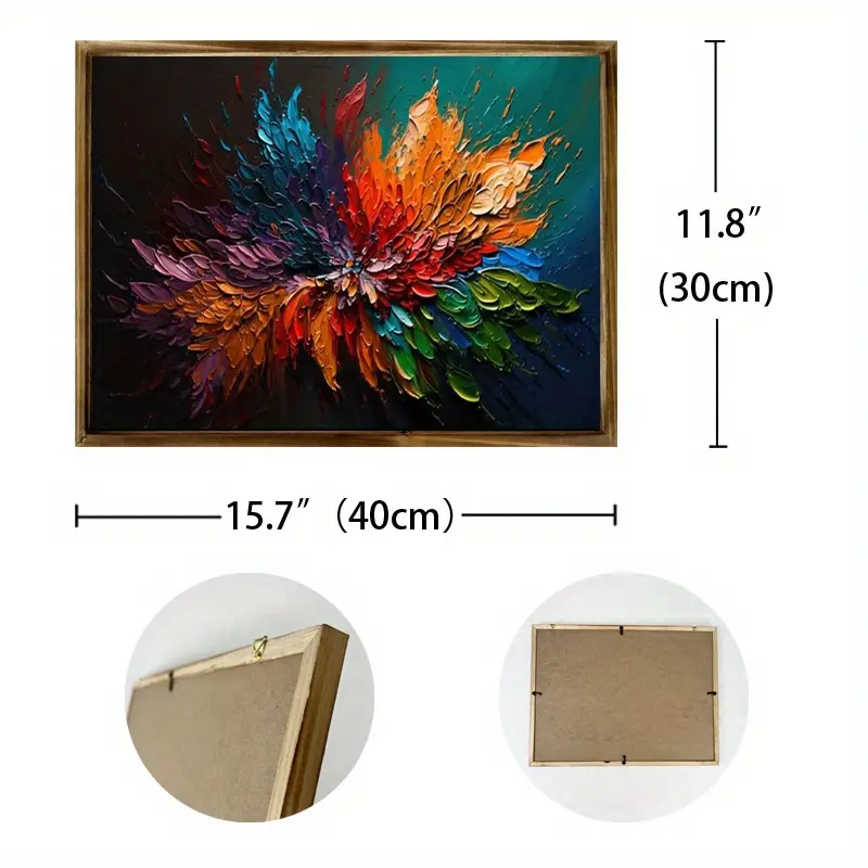 Plant Natural Landscape Abstract Picture Frame Wall Art - Temu
