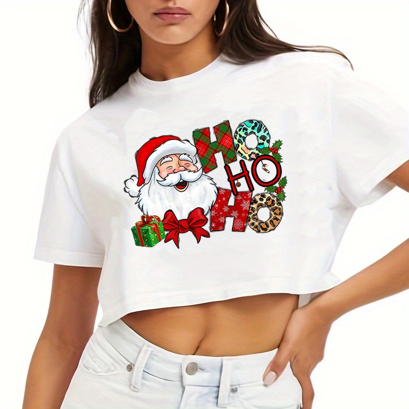 Santa Claus Sheets Christmas Iron Letter Transfers T Temu