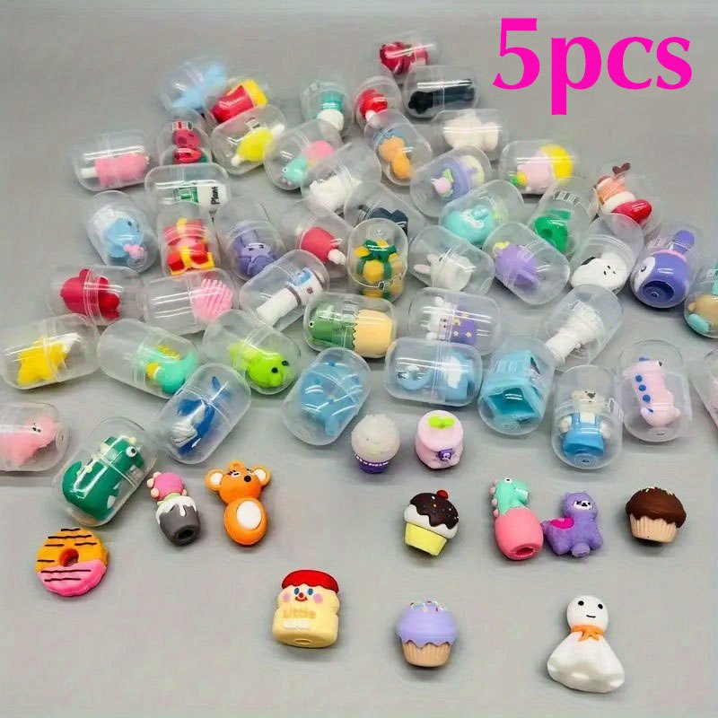 5pcs/10pcs/20pcs Mini Gashapon Ball Bolas Mixtas Regalos - Temu