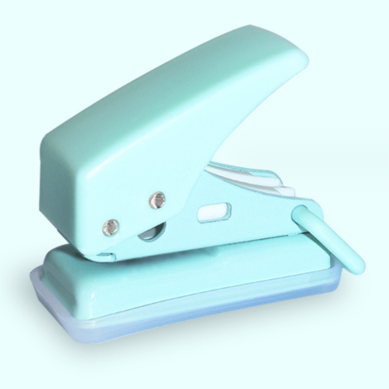 Mini Hole Punch Cute Single Hole Punch Machine Simple - Temu