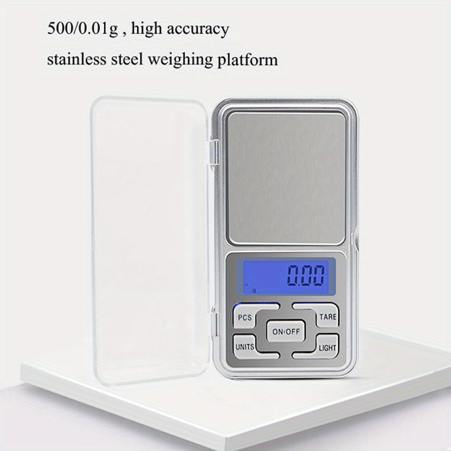 Beta Digital Pocket Mini Scale, Portable Travel Food Scale, Jewelry Scale