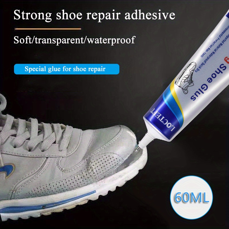 1 pieza/2 piezas, Fuerte Pegamento especial para Reparación de Zapatos  Deportivos Zapatos de Cuero Resina Suave Pegamento Impermeable para  Reparación