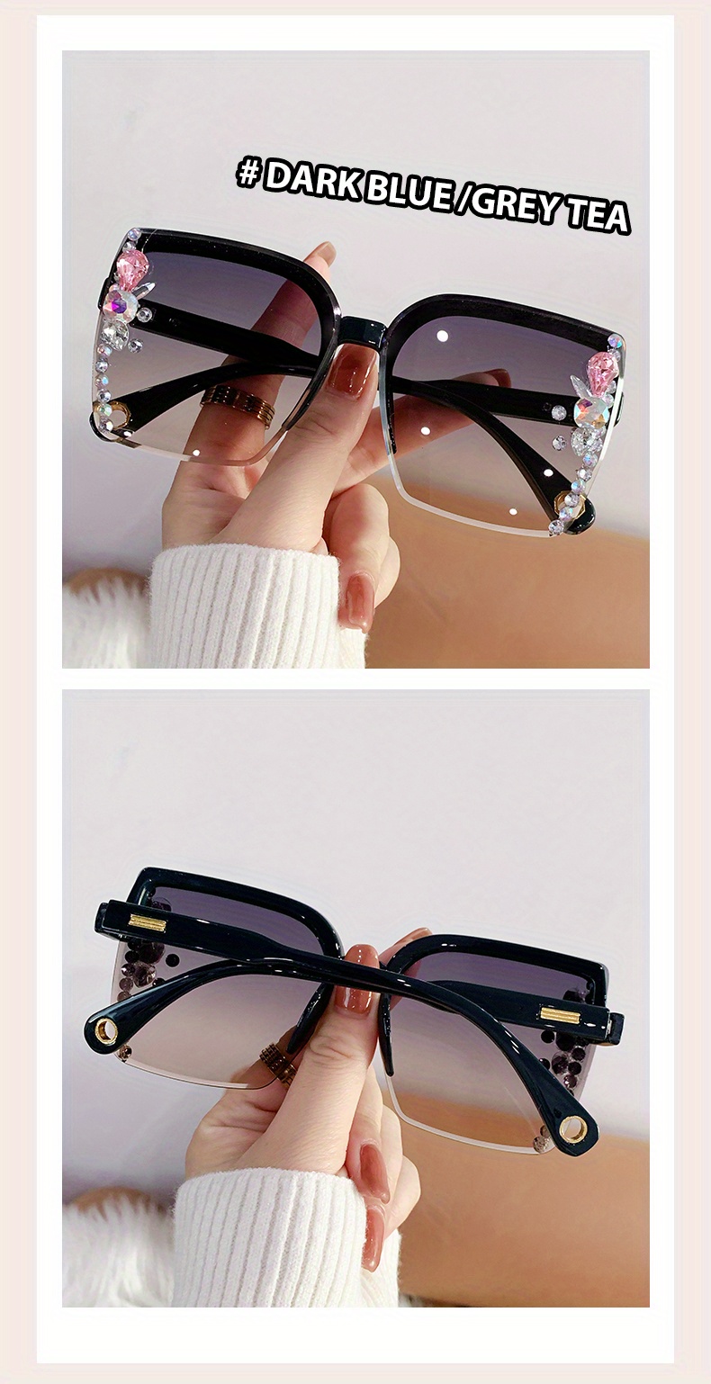 Celebrity Luxury Cat Eye Sunglasses Womens Mens Square Sun Glasses