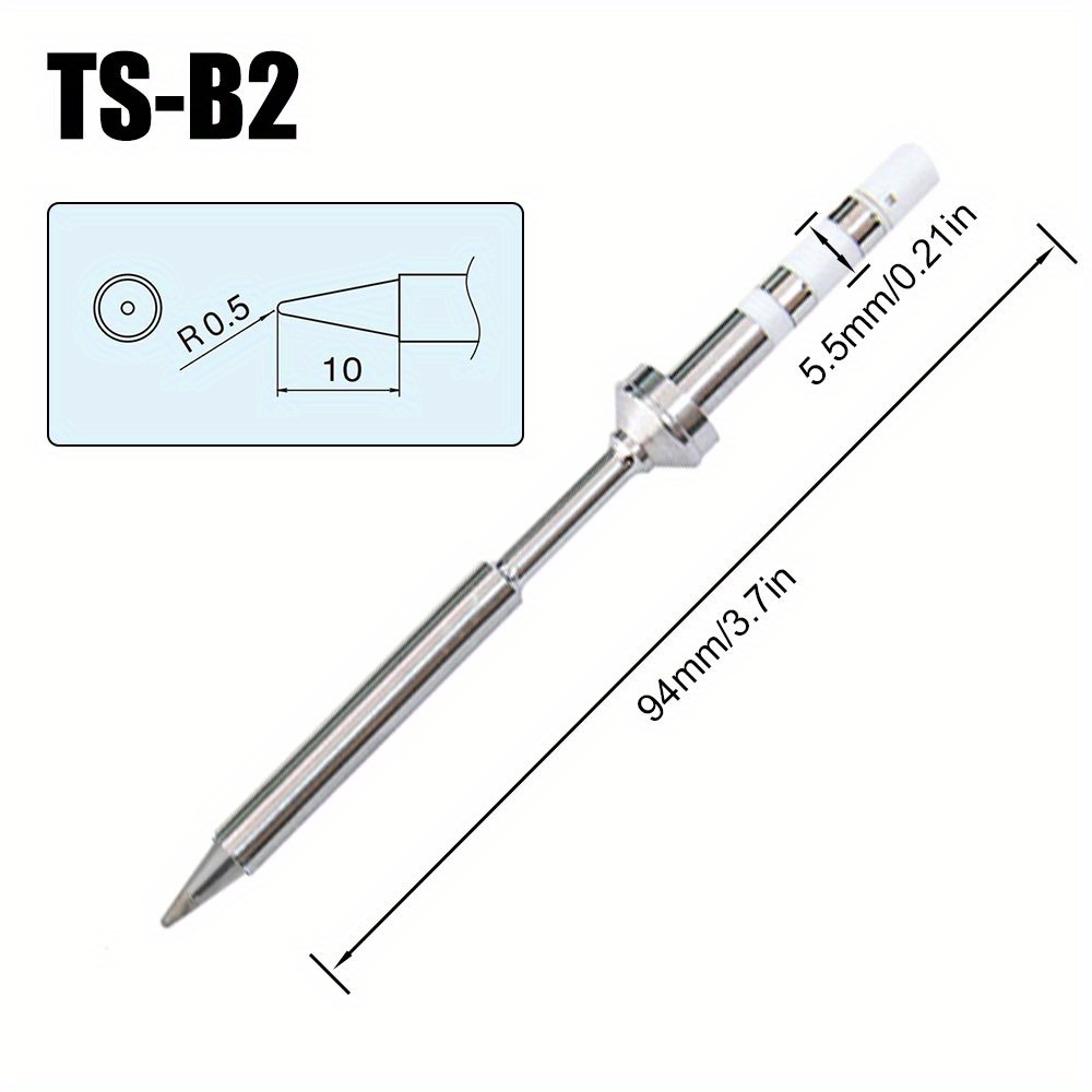 Solder Tips for TS100 TS101 Digital Soldering Iron Replacement Tip