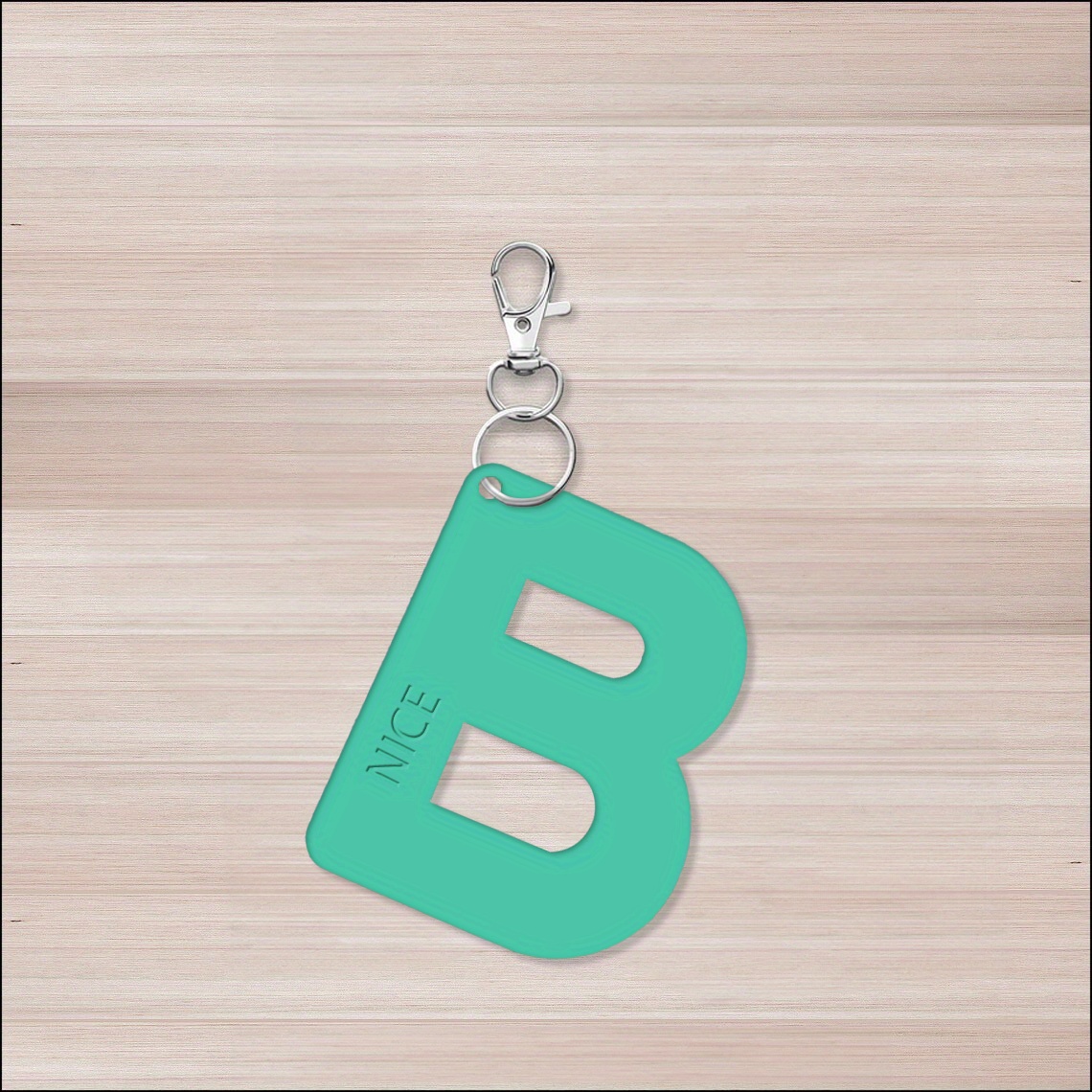 Personalised Letter Keychain, Custom Acrylic