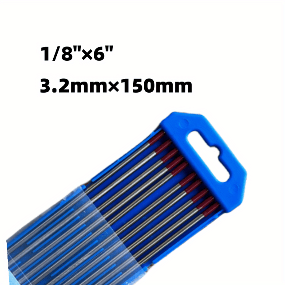 10 Electrodes Aluminium tungstène TIG 1,6mm x 150mm - Discount