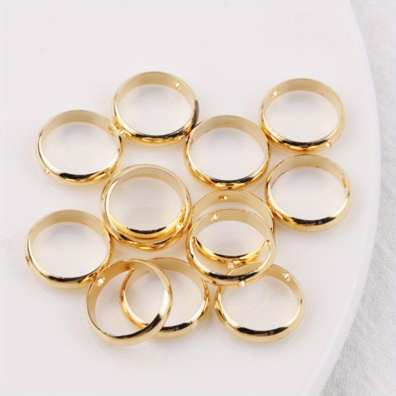 Double Hole Ring Frame For Diy Beaded Accessories - Temu United