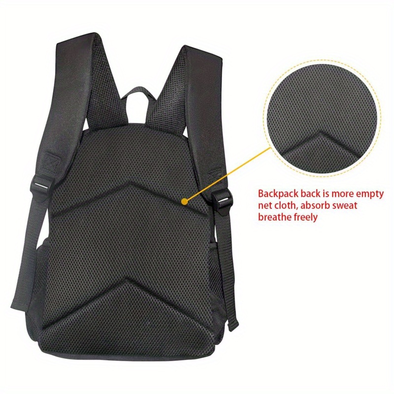 Backpack With Rear Hidden Pocket