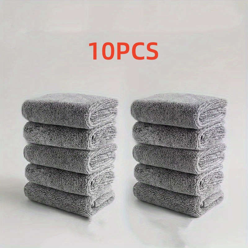 Bamboo Charcoal Fiber Dish Cloth for Kitchen Highly Absorbent