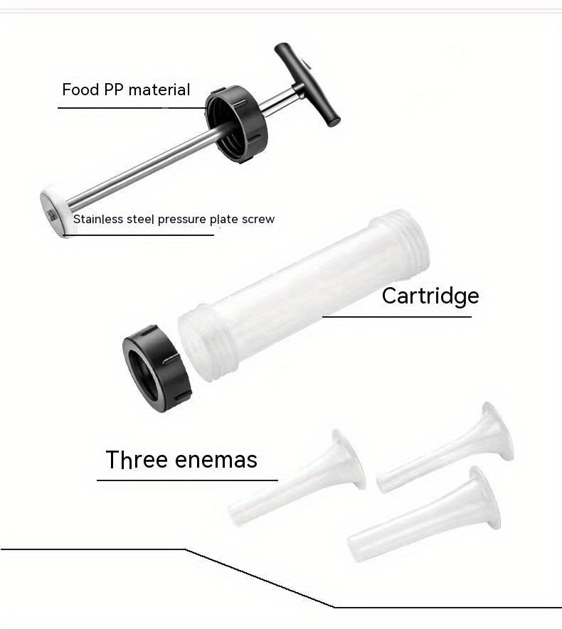 Sausage Syringe Machine Plastic Sausage Syringe Machine - Temu