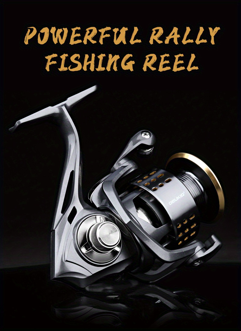 2000 6000 Series Aluminum Alloy Fishing Reel 5.2:1 Gear - Temu