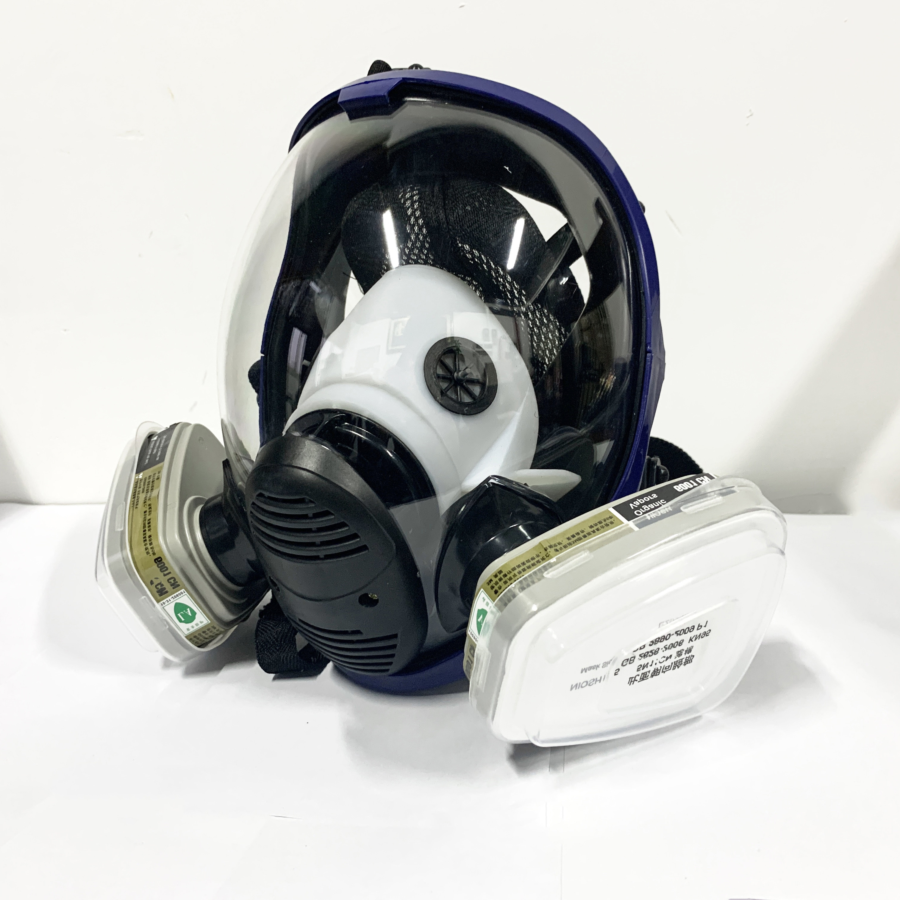 Chemical Gas Mask 6800 Dust Respirator Anti Fog Full Face Temu