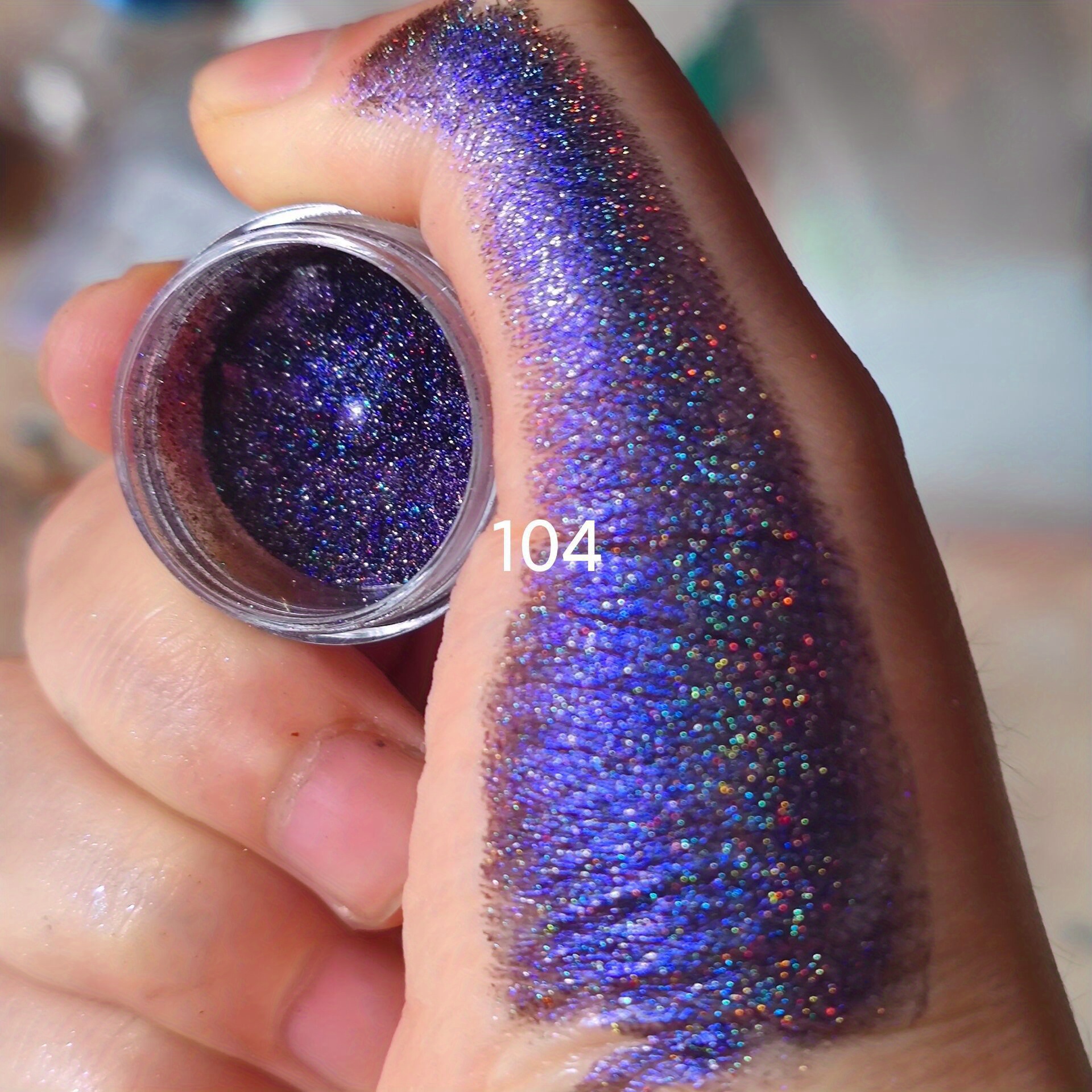 Royal Holographic Duochrome Chameleon Eyeshadow – She's A Beat Beauty