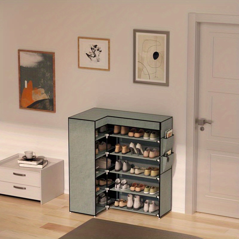 Adjustable Drawer Shoe Cabinets Kids Big Storage Multilayer Shoe