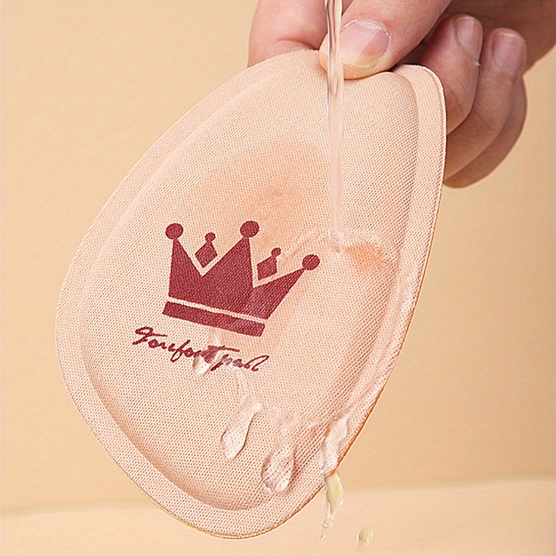 Women's High Heels Forefoot Pads Non-slip Pain Relief Insert Half Insoles Front Foot Cushion Foot Care Shoe Pads Insole