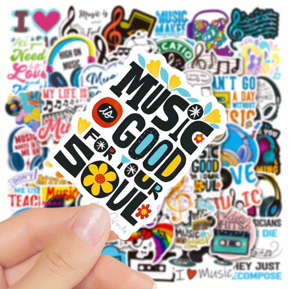 60pcs Cute Funny Cartoon Aesthetics Decals Vinyl Waterproof Stickers For  Water Bottle, Computer, Notebook, Luggage, Phone, Laptop Bike Skateboard