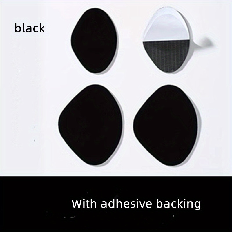 6Pieces White Self Adhesive Patches for Repair Sports Shoes Vamp