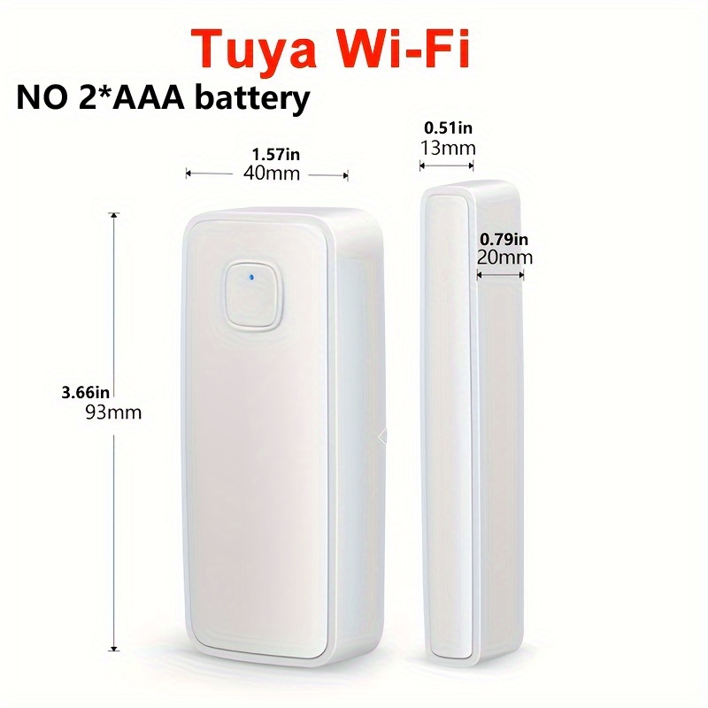 1pc Sensore Porta Wifi Intelligente Tuya Rilevatore - Temu Italy