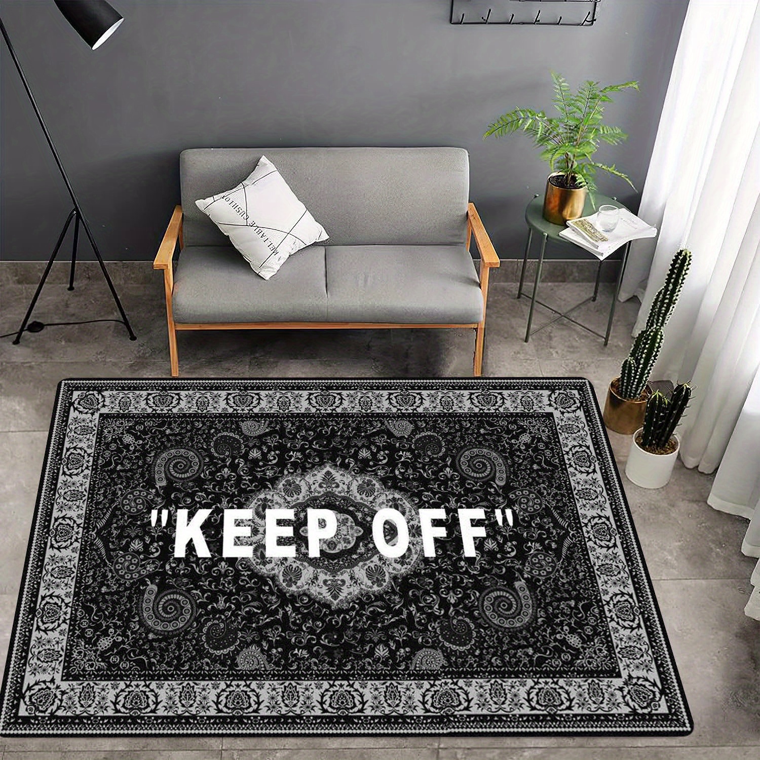 Keep off Rug off White Keep Off Keep off Carpet for Living 