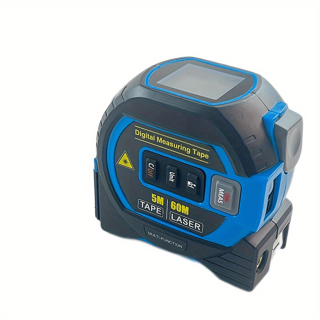 3in1 Lcd Laser Télémètre 60m Ruban à mesurer Règle Distance Mètre