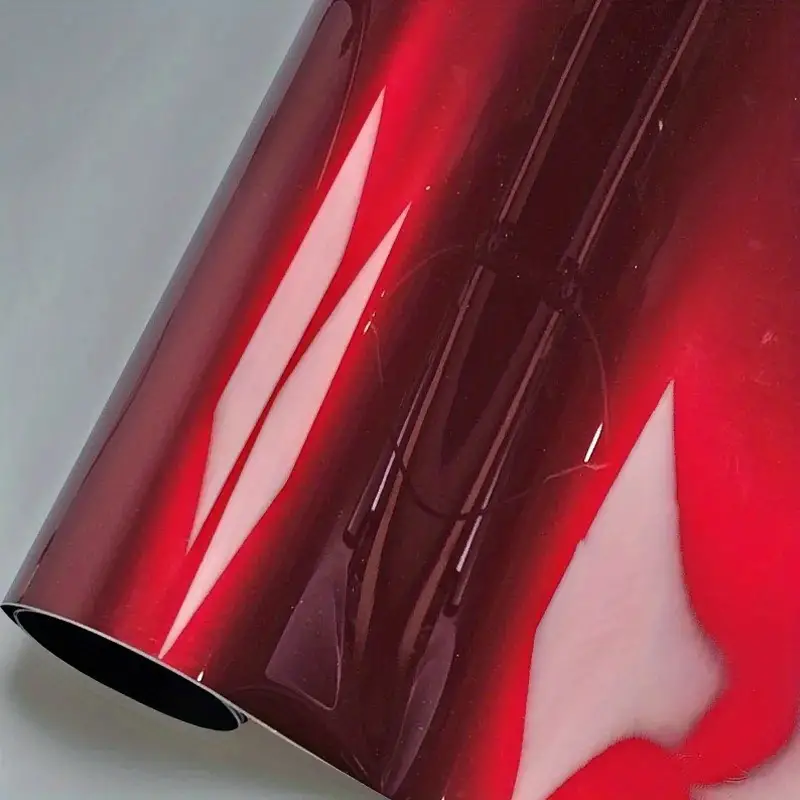 Highest Quality Super Gloss Metallic Dragon Blood Red Vinyl - Temu