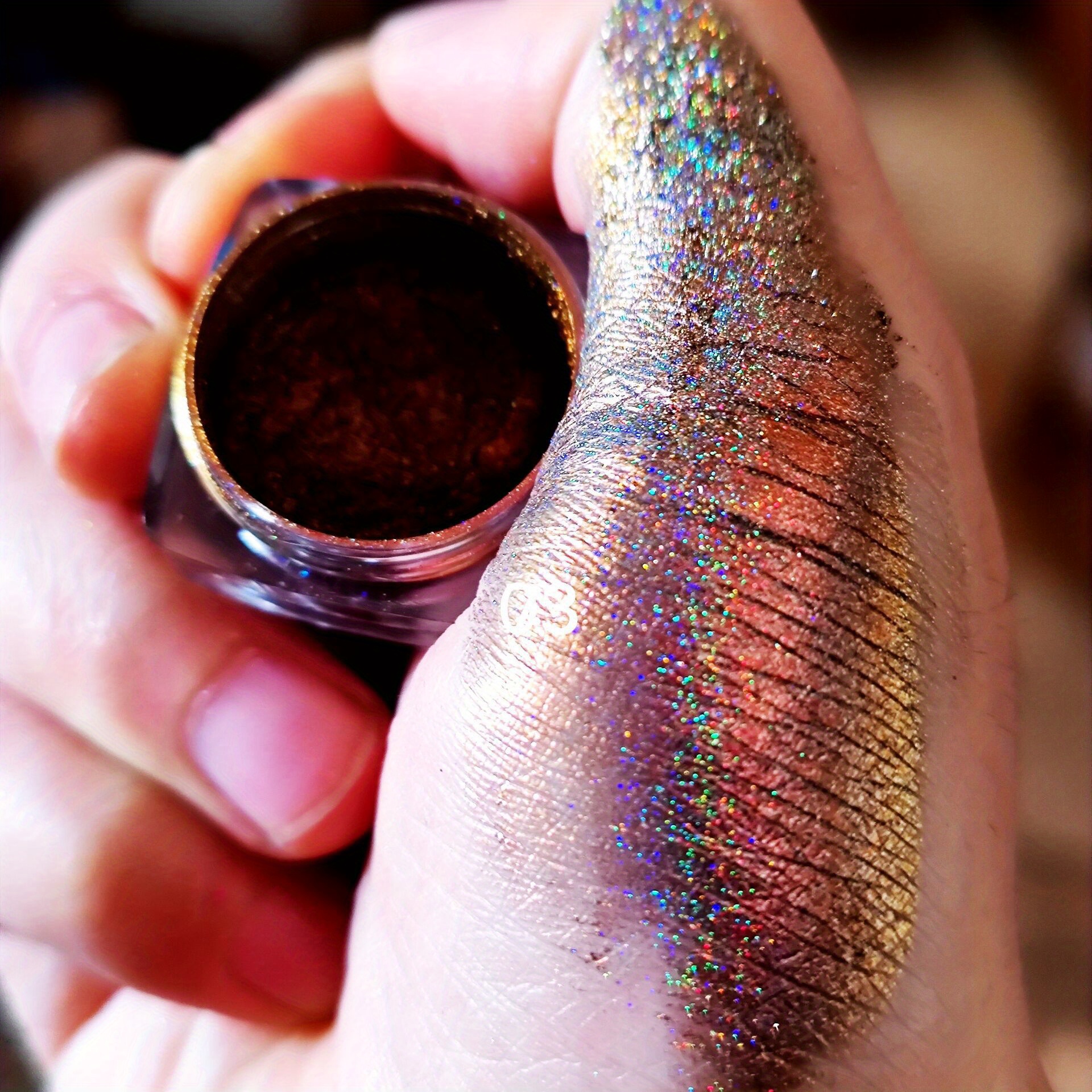 Multi Chrome Eyeshadow Pigments Long Lasting Chameleon Liquid Glitter Eye Shadow 03