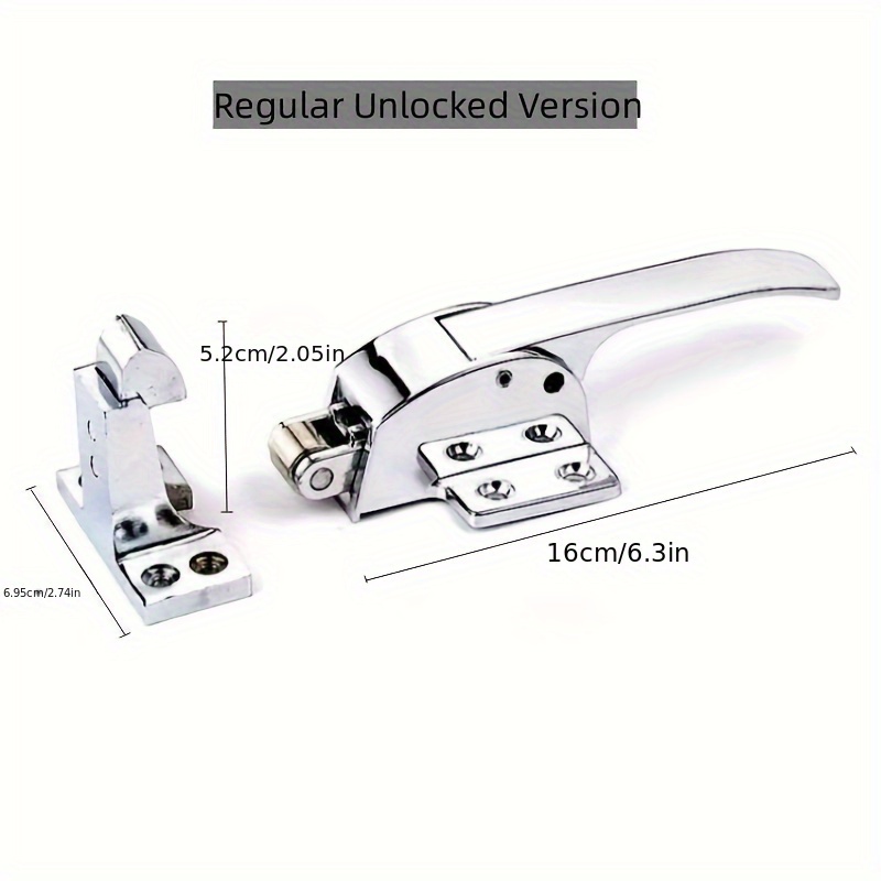 Adjustable Latch Refrigerator Door Handle Lock Latch Freezer Temu