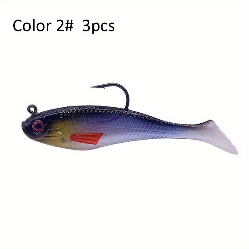 Fishing Shad Soft Lure Wobbler, Fishing Lure Silicone Box