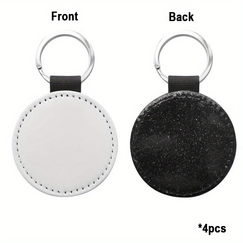 Plastic Heat Sublimation Key Chain, Rectangle Keychain Backpack