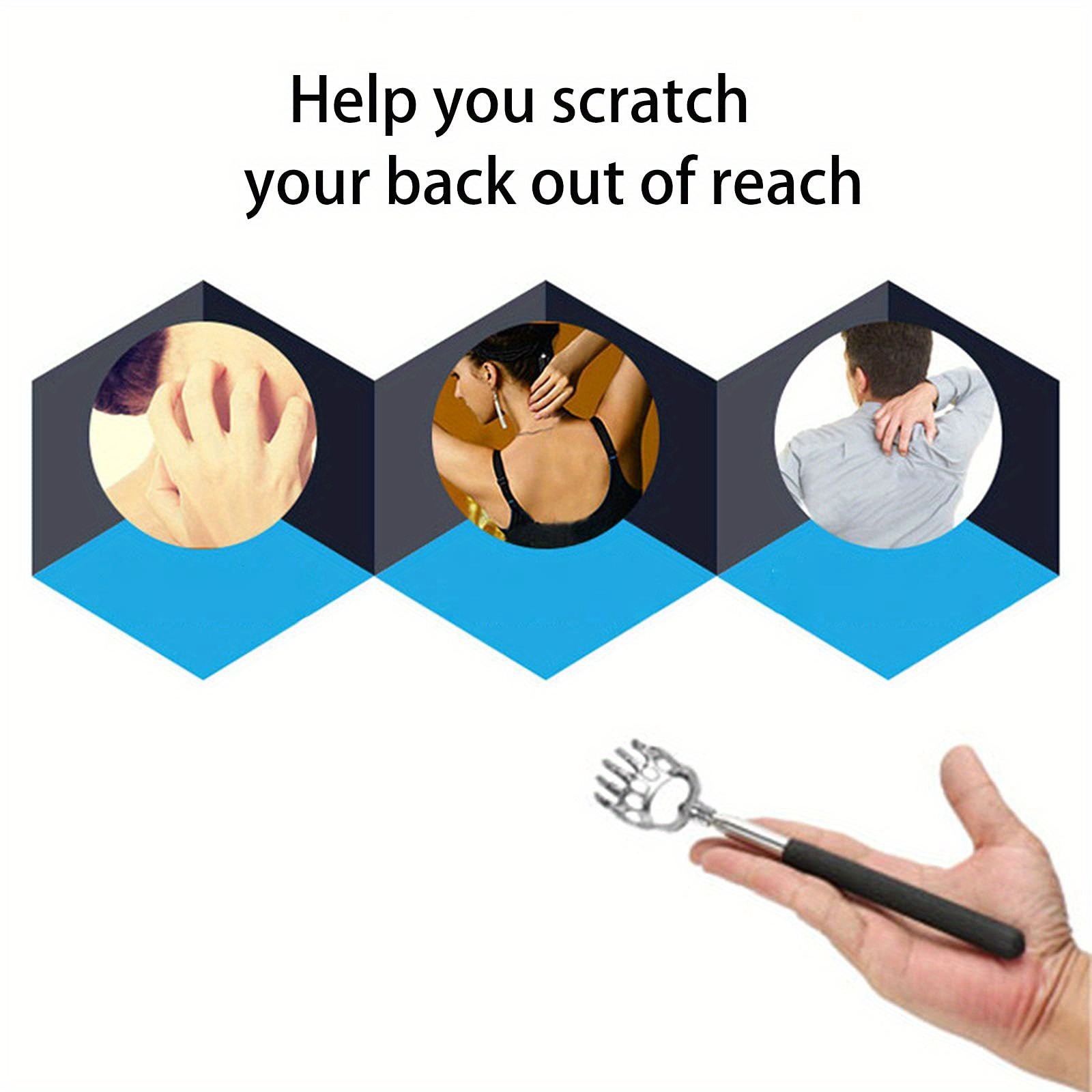 Back Scratcher Extendable Telescopic Bear Claw Back Itching Temu