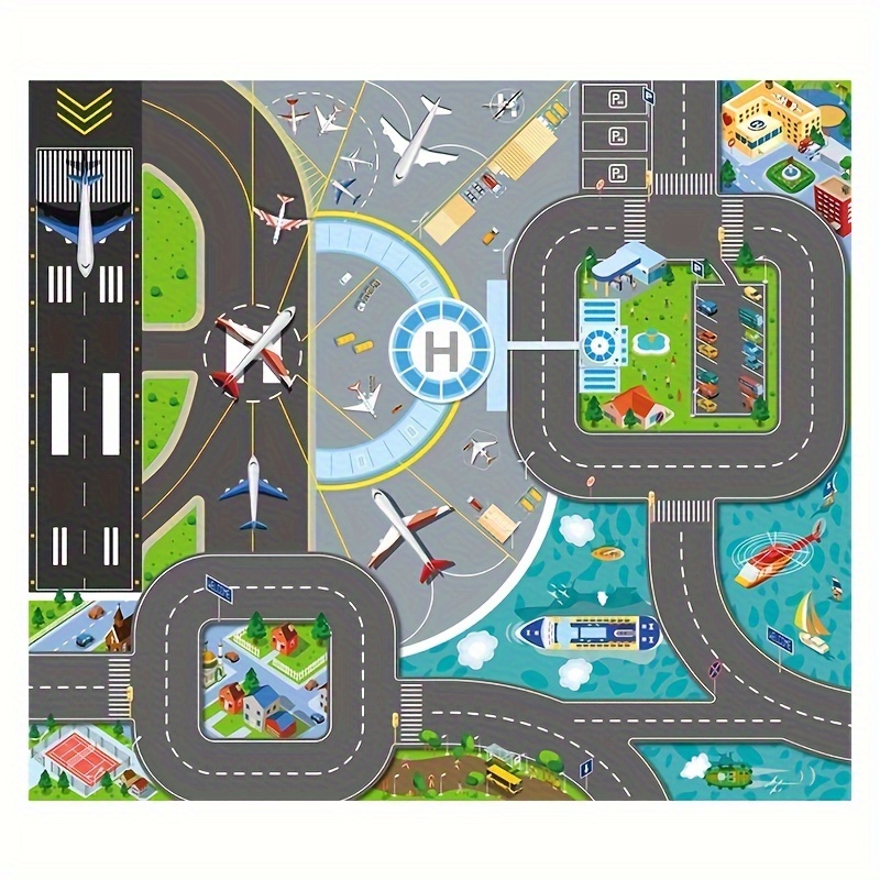 Kids Dream Mat Modern City Toy Activity Playmat Parent child - Temu