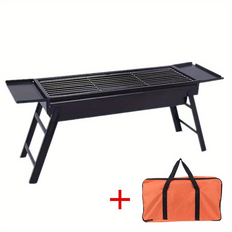 1 pièce, poêle pliable pour Barbecue, support de Barbecue pliable sans  fumée pour l'extérieur, petit poêle à charbon de bois, four Portable,  Camping en plein air pique-nique randonnée, ustensiles de cuisine,  ustensiles