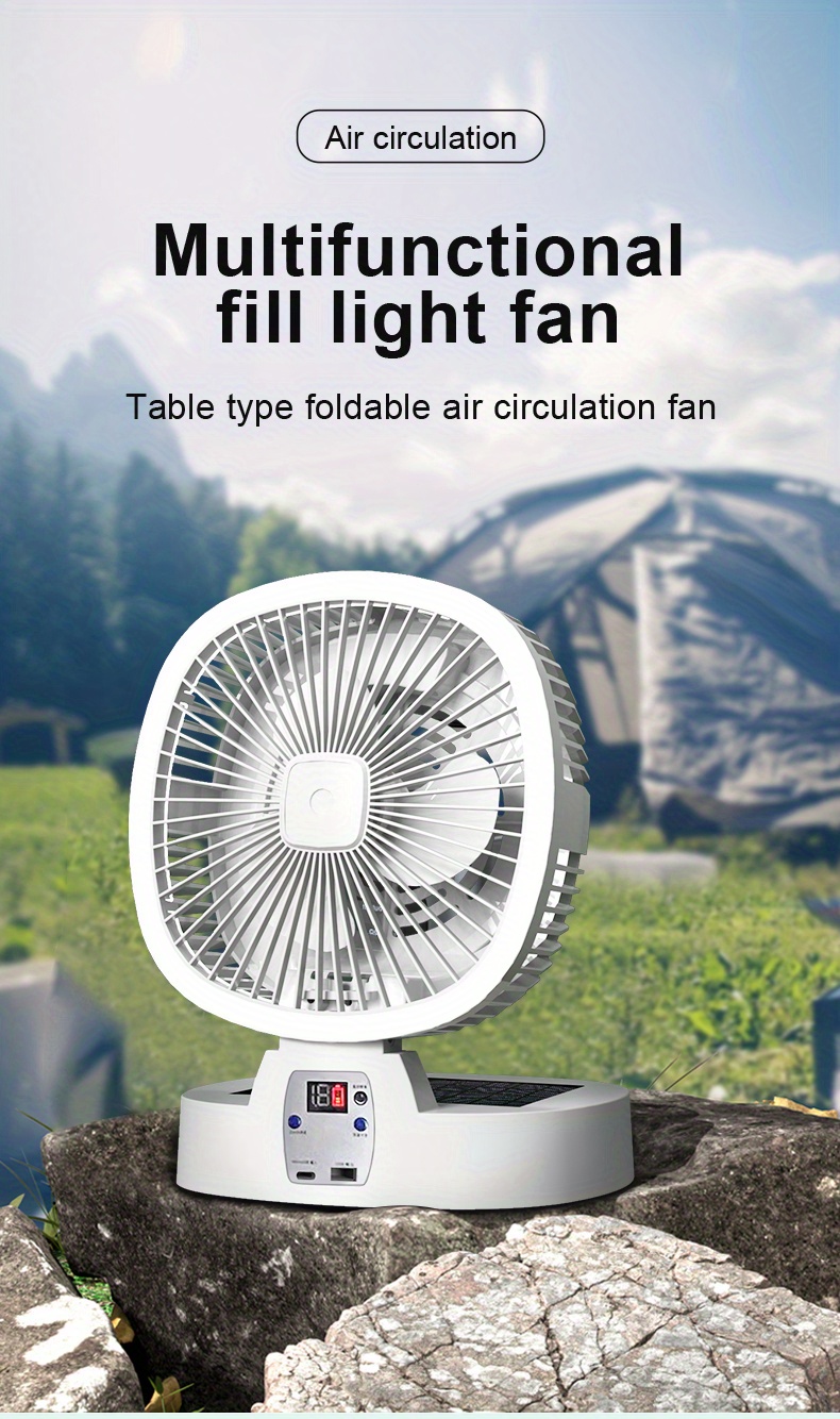 Ventilatore Usb Outdoor Large Wind Portable Home Desktop - Temu Italy