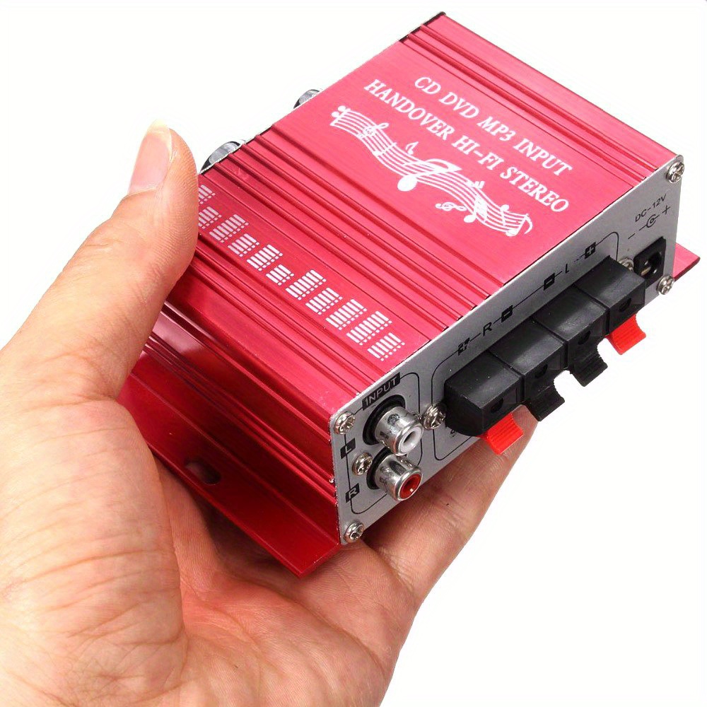 Mini Amplificador Potencia 400w Canal 2 0 Estéreo Hifi - Temu