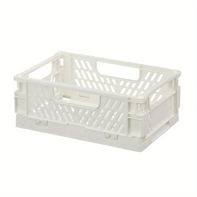 White Desktop Snack Box - Convenient Sundries Storage Basket For