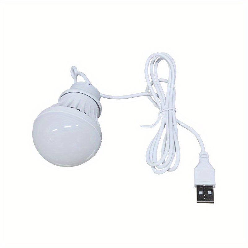 portable led lantern camping lamp mini bulb 5  usb power book light reading camping study table lamp details 3