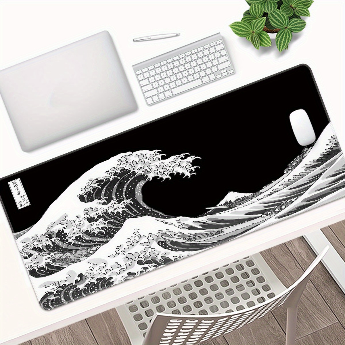 Sea Wave Large Gaming E sports Computer Oversized Extended Temu Australia