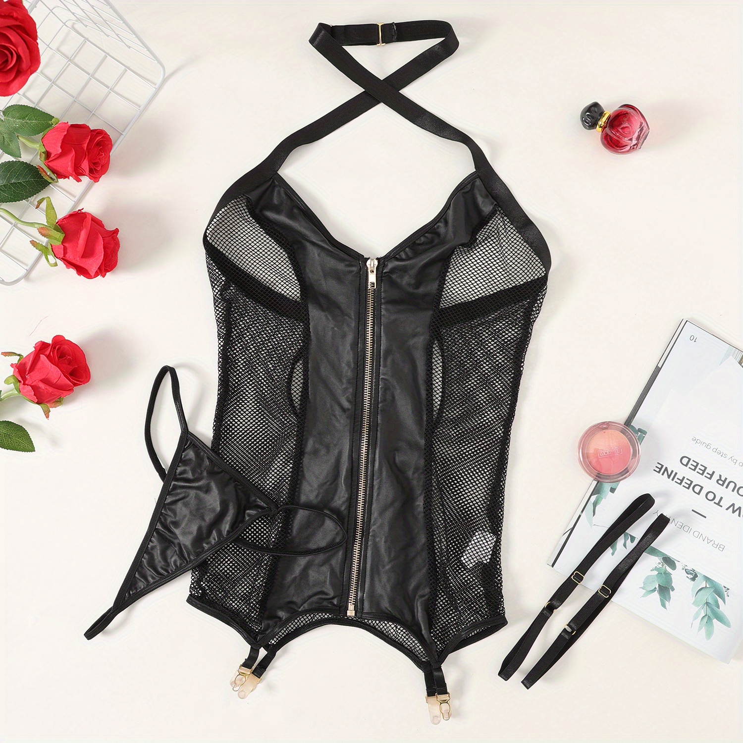 Backless Sexy Lingerie Set/Alluring Transparent Camisole with Panty Set  (51080) - China Sexy Lingerie and Lingerie Sexy price
