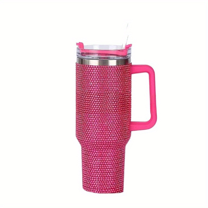 Baseball Studded Tumbler With Lid Stainless Steel - Temu